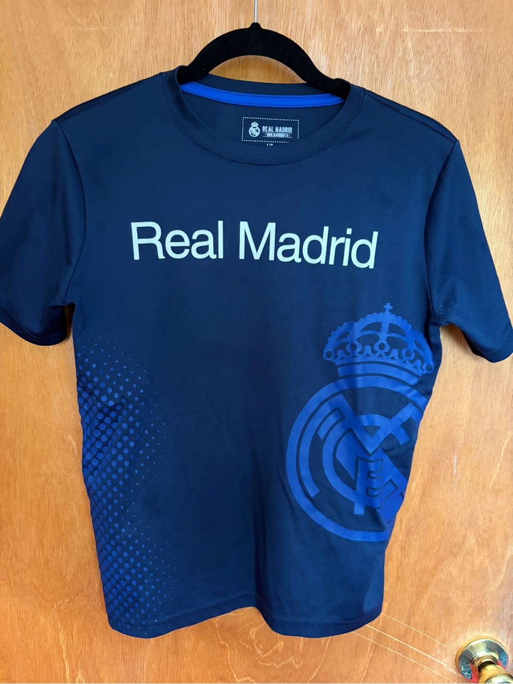 Real Madrid Kids Navy Graphic Jersey Tee
